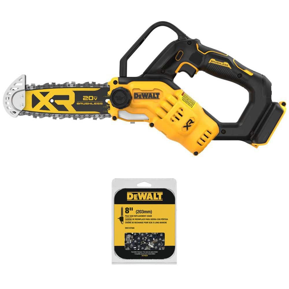 20V MAX 8 in. Brushless Cordless Battery Powered Mini Pruning Chainsaw (Tool Only) with 8 in. 34 Link Chainsaw Chain price history on PriceWatchPro