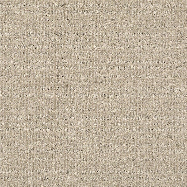 Lifeproof Recognition II - Tranquility - Beige 24 oz. Nylon Pattern Installed Carpet