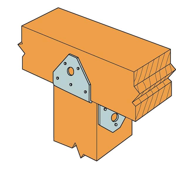 Simpson Strong-Tie BC Galvanized Post Cap for 4x6 Nominal