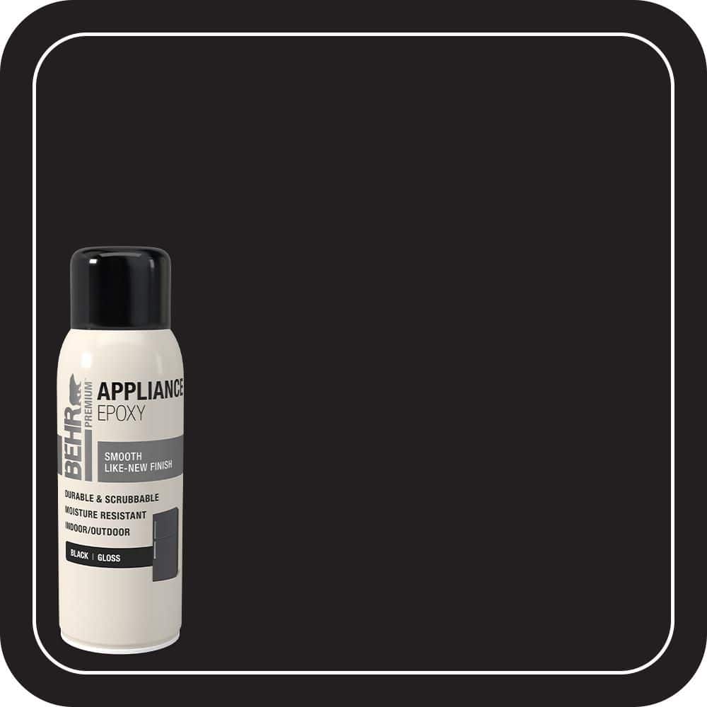 12 oz. #SP-A01 Gloss Black Interior/Exterior Appliance Epoxy Spray Paint Aerosol price history on PriceWatchPro