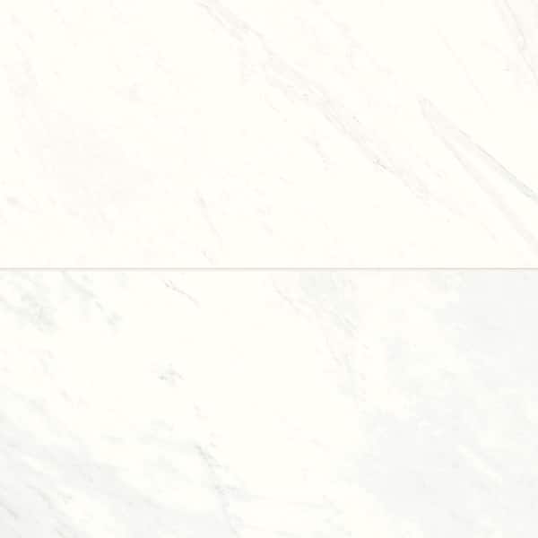 Bedrosians Magnifica ERA 24 in. x 48 in. Polished Luxe White Porcelain Tile (31.01 sq. ft./Case)
