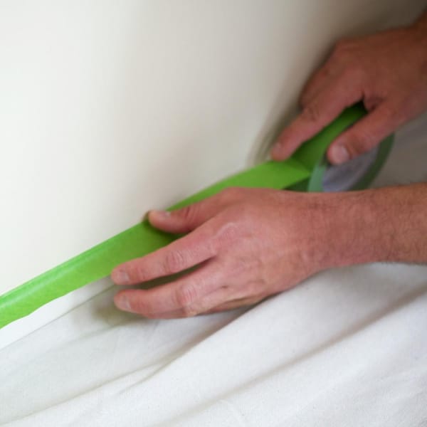 How to Paint Baseboards with FrogTape® - The Kreative Life