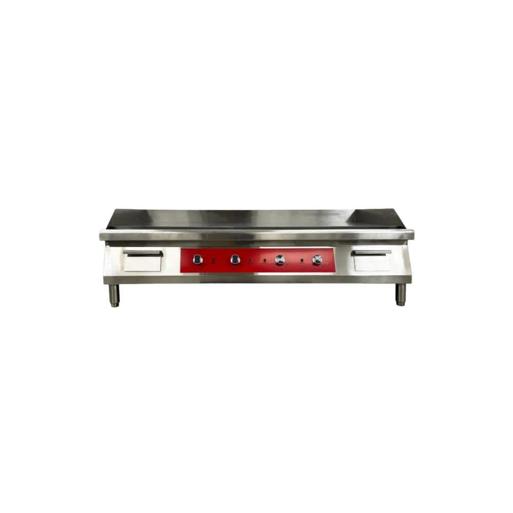 NSF Commercial 48in Electric Griddle in Stainless Steel