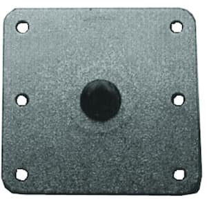 KingPin 7 in. x 7 in. Standard Square Base, Mild Steel With Kennedy