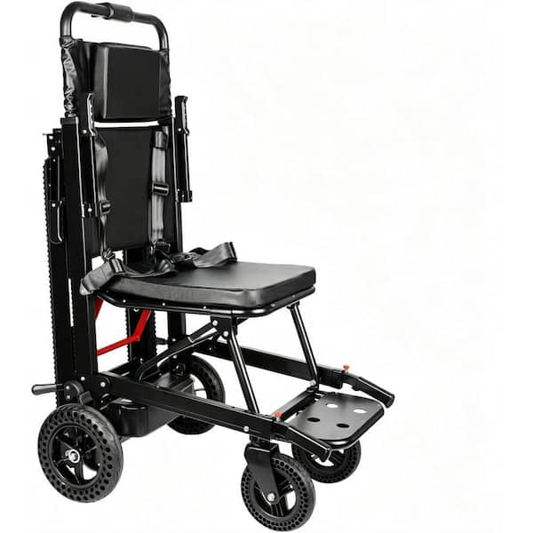 Powered Wheelchair, Foldable Stair Climbing Wheelchair for Elderly, Stair Lifts Chair for Seniors Load Capacity 450 lbs.