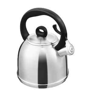 Essentials 18/10 Stainless Steel 8-cup Whistling Kettle