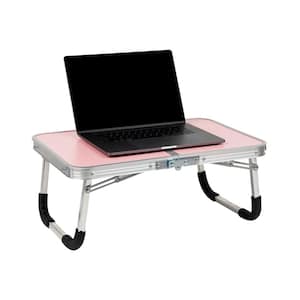 Woodland Collection, Portable Laptop Desk, Collapsible, Portable, Folding Table and Legs, Pink