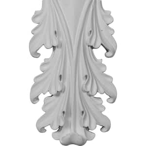 3/4 in. x 3-1/8 in. x 5 in. Polyurethane Leaf Drop Corbel