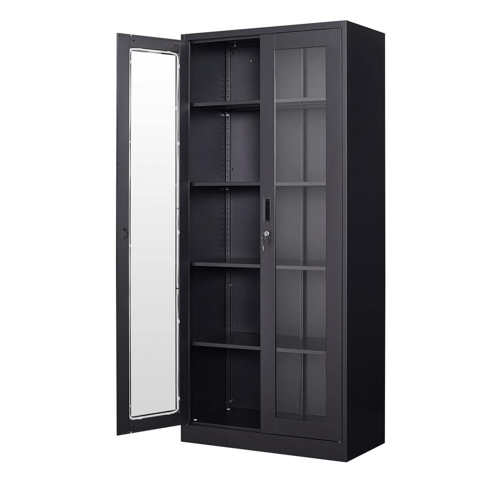 Open Front Cabinet, 1 Shelf, Metal, GRAL123R3AAM 