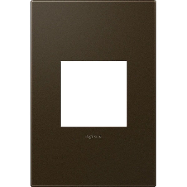 Legrand adorne 1 Gang Decorator/Rocker Wall Plate, Bronze (1-Pack)