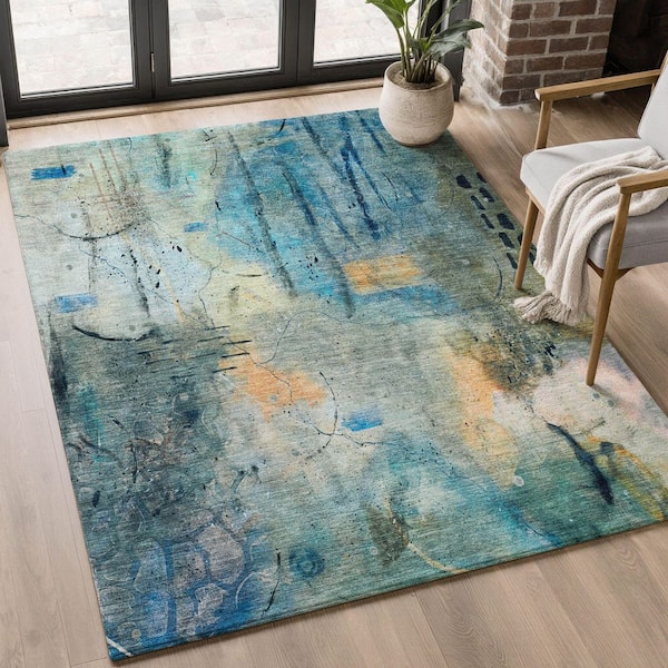 Addison Rugs Mayfield Premium Machine Washable Abstract AMF2032