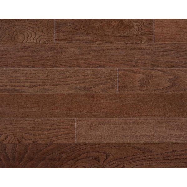 CENTURY Bryson Brown Oak 3/4 in. T x 3.25 in. W x Random Length Solid Red Oak Hardwood Flooring (27.00 sq. ft./case)