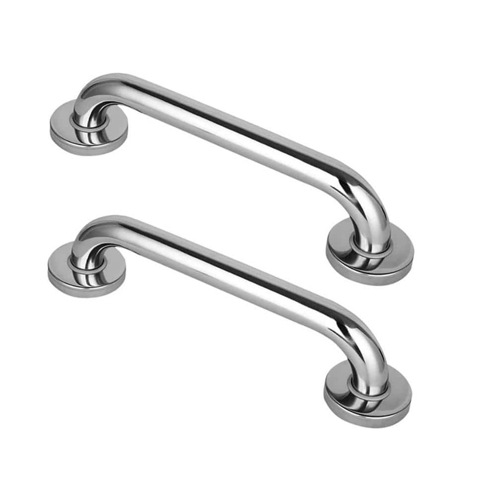 11 .81 in. Stainless Steel Bathtub Handle, Shower Grab Handle, Bathroom Acc