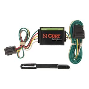 CURT Custom Vehicle-Trailer Wiring Harness, 4-Way Flat, Select C/K