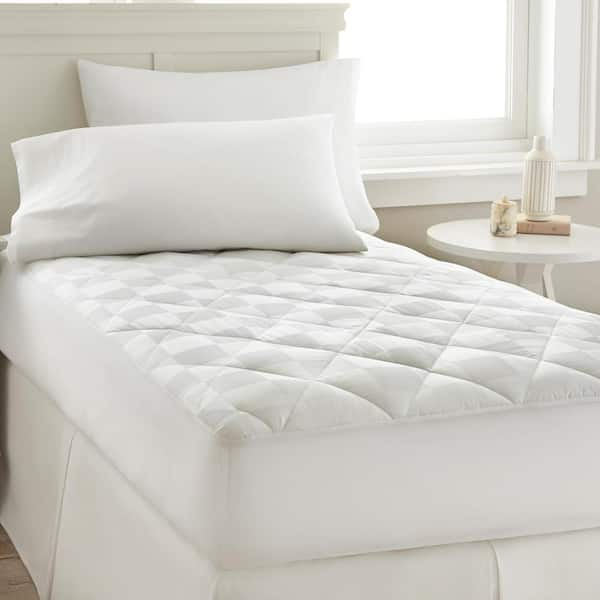 Queen Quilted Down Alternative Hypoallergenic Waterproof Mattress Pad  MattressPad-Queen - The Home Depot