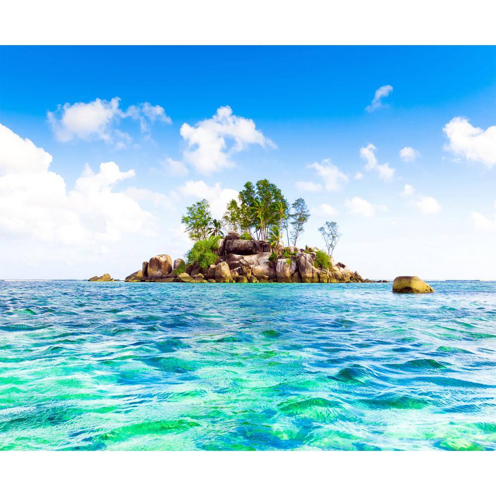 Falkirk Airdrie Abstract Tropical Island Modern Wall Mural price history on PriceWatchPro