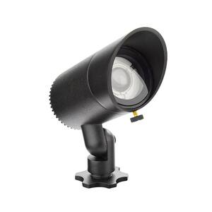 black exterior spotlights