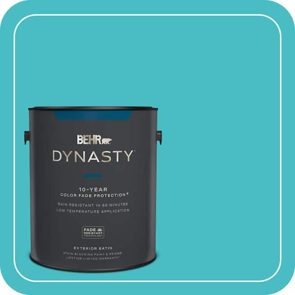 BEHR DYNASTY 1 gal. Home Decorators Collection #HDC-WR14-6 North Wind Satin Enamel Exterior Stain-Blocking Paint & Primer