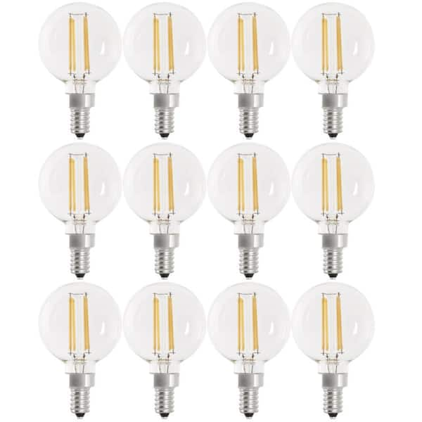 Reviews for Feit Electric 40-Watt Equivalent G16.5 Globe Dimmable ...