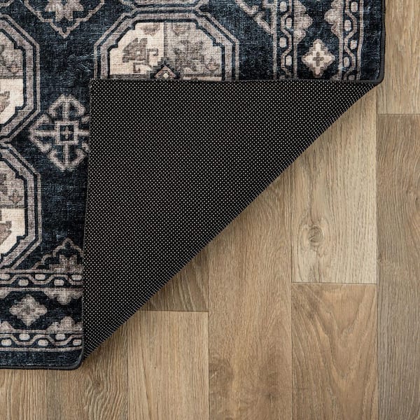 World Rug Gallery Transitional Moroccan Washable Non Slip