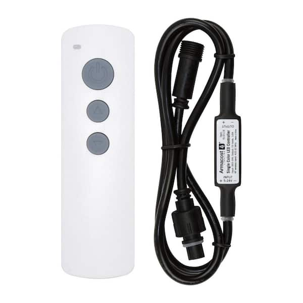 Outdoor LED light remote control dimmer - EZ Waterproof Low