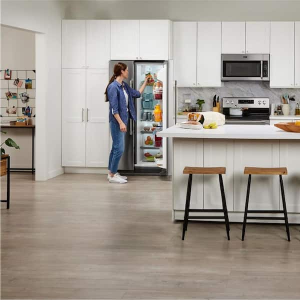 36 in. 24.9 cu. ft. Side by Side Refrigerator in Fingerprint Resistant Stainless Finish