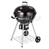 VEVOR 22 in. Kettle Charcoal Grill with Porcelain-Enameled Lid,Bowl ...