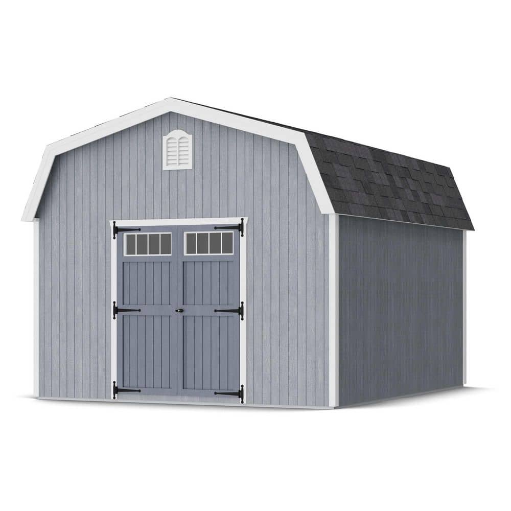 Colonial Woodbury 12 ft. x 14 ft. Outdoor Wood Storage Shed Do-It-Yourself Precut Kit (168 Sq. Ft.) price history on PriceWatchPro