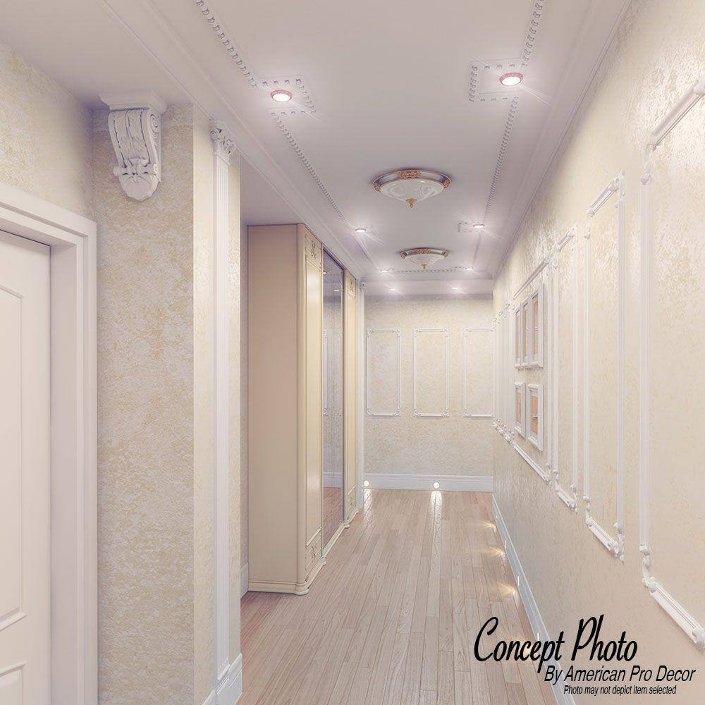 Classic White Polyurethane Base Moulding Sample