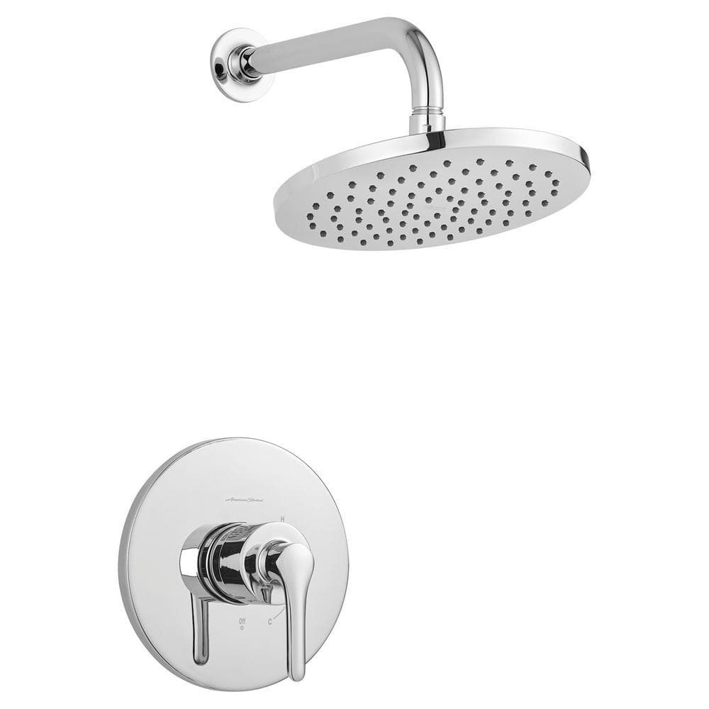 American Standard Studio S 1-Handle Shower Faucet Trim Kit for Flash Rough-in Valves in Polished Chrome (Valve Not Included)