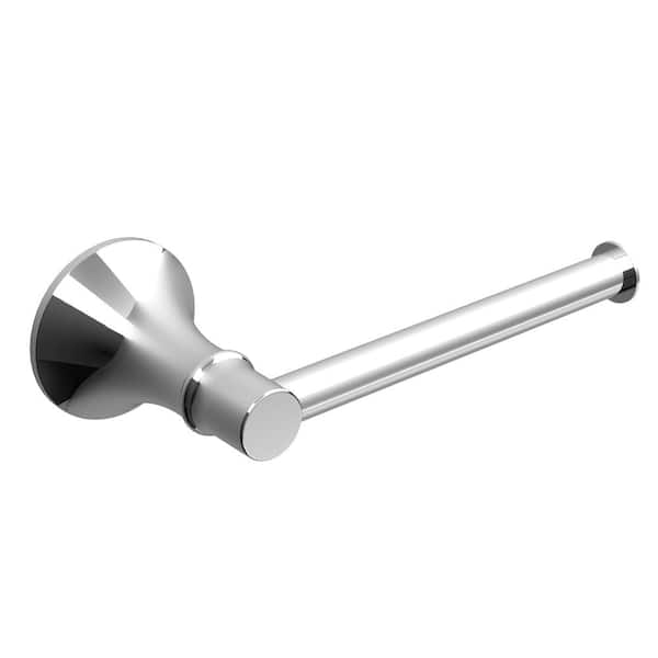 Glacier Bay Sadira Wall mount Single Post Toilet Paper Holder in Chrome