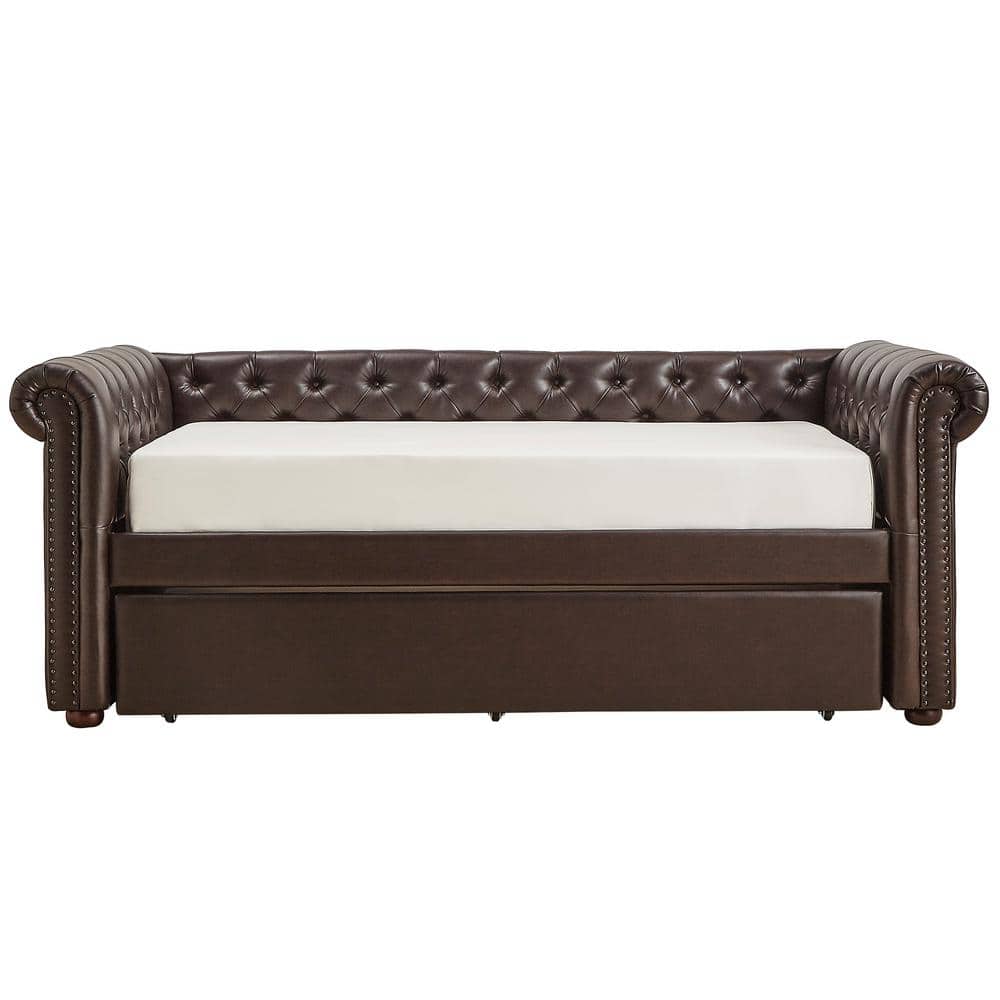 HomeSullivan Radcliffe Chocolate Trundle Daybed 40E208BABDBD The