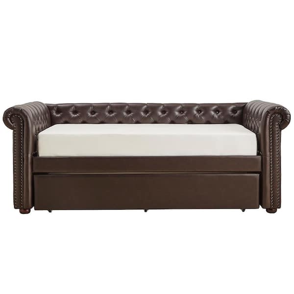 HomeSullivan Radcliffe Chocolate Trundle Daybed