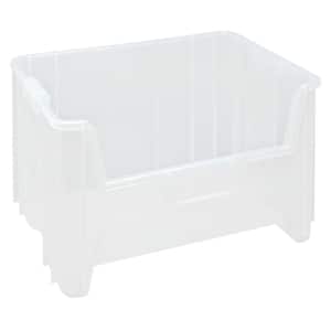 Giant Stack 41.66 Qt. Container in Clear (3-Pack)