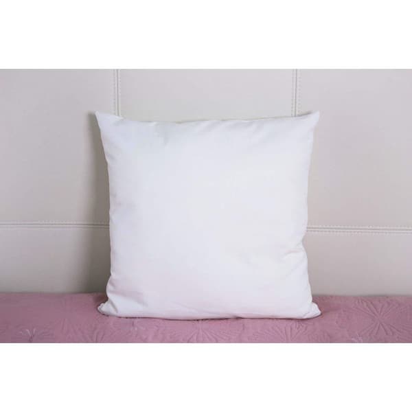Pillow Insert 22x22 Throw Pillow Stuffing Made in USA Cotton Shell and  Hypoallergenic Poly Fiber Fill Sham Form Inserts 