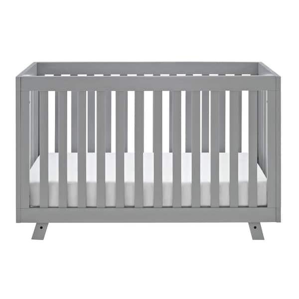 Storkcraft Beckett Pebble Gray 3In1 Convertible Crib 04610 60F The Home Depot