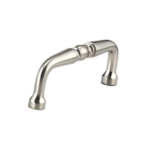 Laval Collection 3 in. (76 mm) Brushed Nickel Traditional Cabinet Bar Pull
