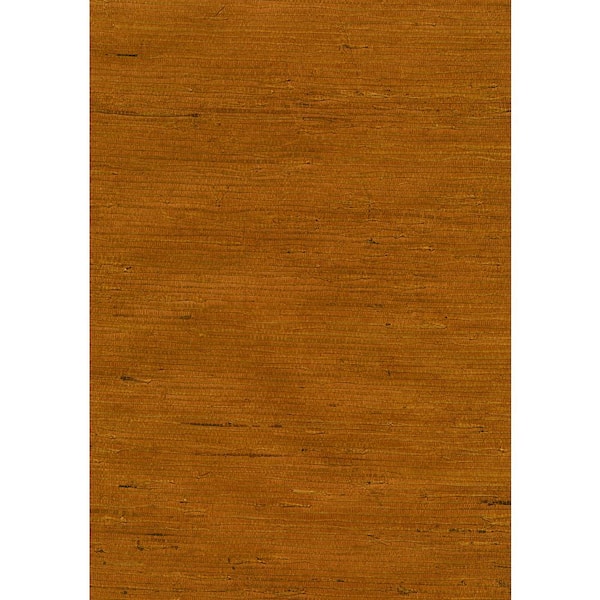 Kenneth James Hayate Tawny Grasscloth Tawny Wallpaper Sample