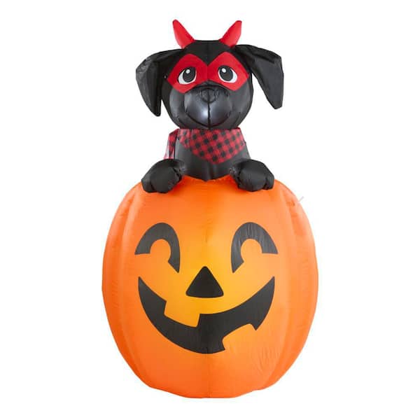 4.5 ft. Animated LED AirBlown Rising Dog
