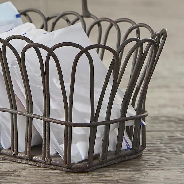 Park Designs Napkin Holder With Salt and Pepper Spots