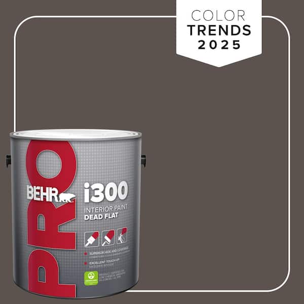 BEHR PRO 1 gal. #MQ2-54 Gardeners Soil Dead Flat Interior Paint
