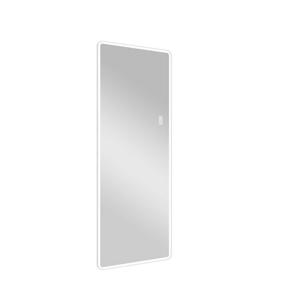 21.7 in. W x 65 in. H Full Length LED Mirror Wall-Mounted Mirror ...