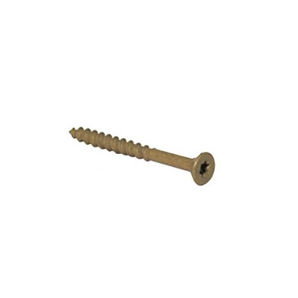 PRIMEGUARD PLUS #8 x 1-5/8 in. Star Drive Flat Head Wood Deck Screw (5 lbs. per Box)