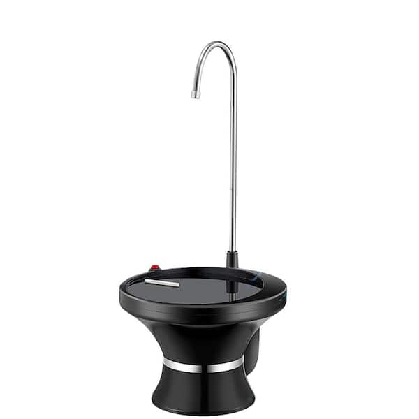 5 Gal. Automatic Plastic Water Dispenser Pump with Switch Control, Stable, Portable for Kitchen, Office, Camping, Black