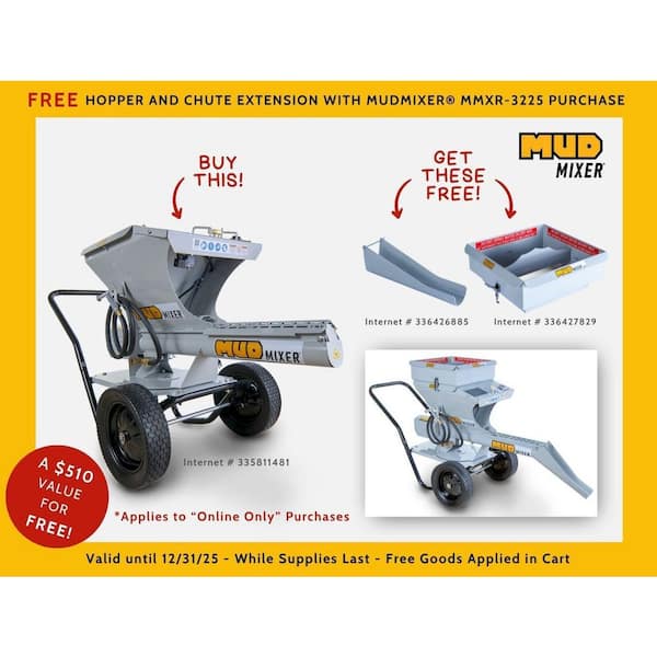 Heavy Duty Portable Continuous Concrete Mixer Evolution