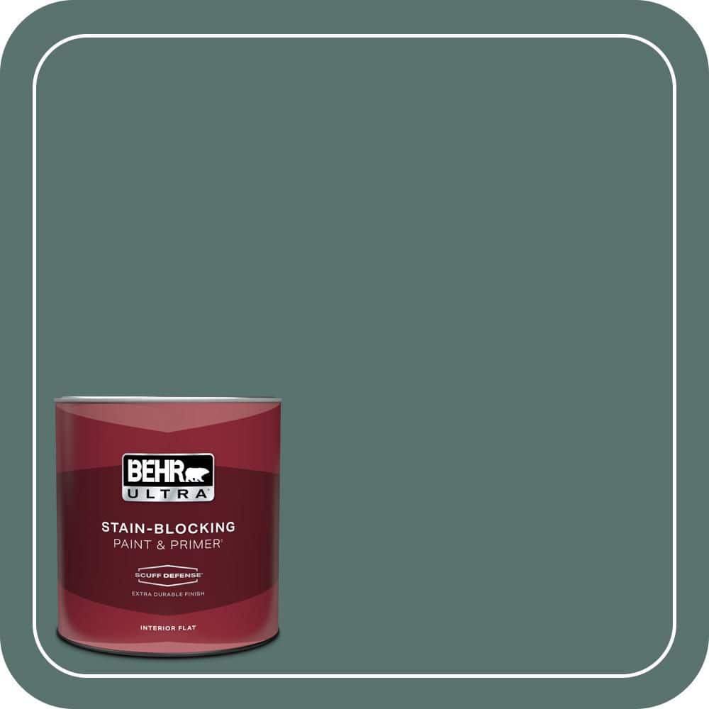 1 qt. Home Decorators Collection #HDC-WR16-04 Noble Fir Extra Durable Flat Interior Paint & Primer price history on PriceWatchPro