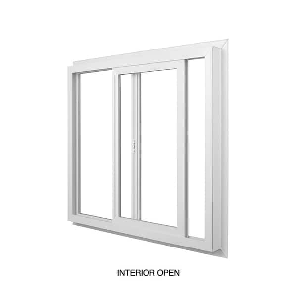 Ply Gem 23.5 in. x 23.5 in. Select Series Vinyl Horizontal Sliding