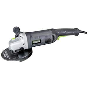 15 Amp 7 in. 8,500 RPM Corded Angle Grinder with 3-Position Side Handle, 1 Grinding Wheel and Wheel Guard