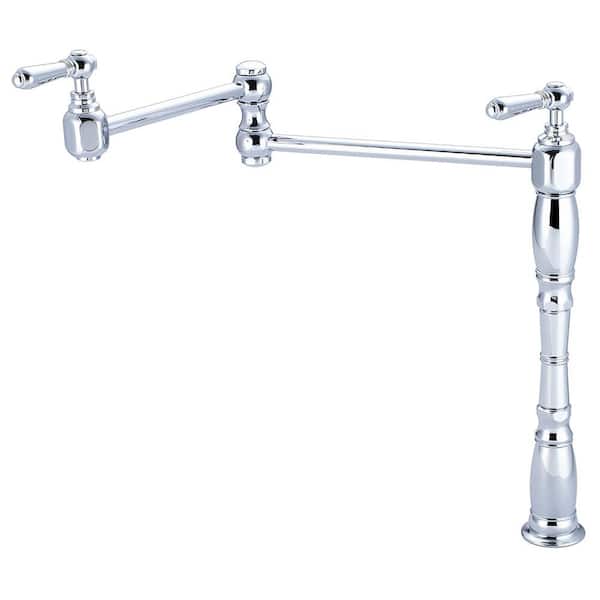 Pioneer Faucets Americana Deck Mount Potfiller in Polished Chrome
