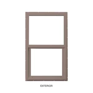 35.5 in. x 59.5 in. Select Series Single Hung Vinyl Clay Window with HPSC Glass and Screen Included